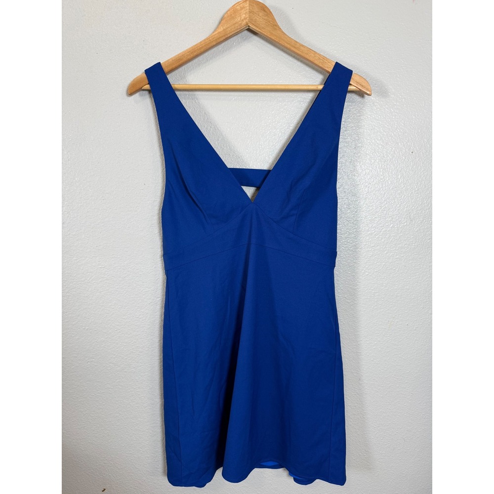 Revolve NBD x Naven Mila Mini Dress Royal Blue Size Medium - Picture 4 of 9